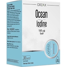 Orzax Ocean Iodine 150 G İyot Takviye Edici Gıda 30 Ml