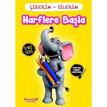 Çizerim Silerim - Harflere Başla - Ybve-728857