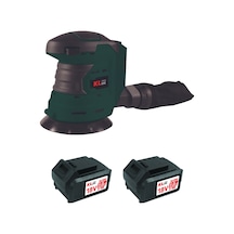 Klpro Klez18-50 18V/5.0Ah. 125MM Çift Akülü Şarjlı Eksantrik Zımpara