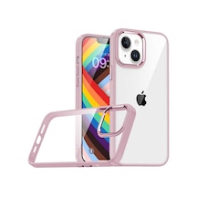 Apple Uyumlu iPhone 14 Zore Flora Kılıf-rose Gold Rose Gold Rose Gold
