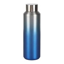 Çelik İçli Termos 600 Ml Mavi-gri Skm013 Açık Beyaz