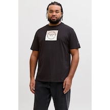 Jack & Jones Erkek T Shirt 12298472 Siyah Siyah