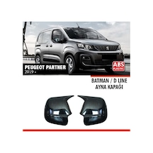 Partner Batman Ayna Kapağı Piano Black / 2019 Sonrası