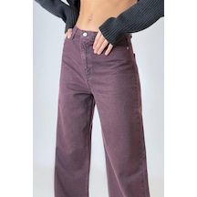 Lacarino 7714 W.leg Kadın Jean Pantolon Bordo