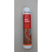Würth Silikon Antrasit Gri Koyu Gri Nötr Silikon Genel Amaçlı Kullanım 310 Ml