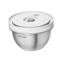 Save Bowls Vakumlu Saklama Kabı S 12 Santimetre Paslanmaz Çelik Metalik Gri Genel