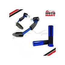 Yamaha Xmax 250 Elcik Ve Manet Koruma Set-mavi-ma14305