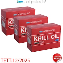 3 Kutu Aniqnaturals Superbaboost Krill Oil Yağı Omega3 Kaynaği