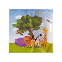 2 Paket Peçete Safari 16'lı - Parti Peçetesi