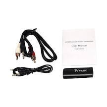 Yunboo Kablosuz Bluetooth Verici - Tv, Pc Ve Mp3 İçin Usb Bluetooth Ses Dönüştürücü 10m Menzil