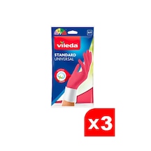 Vileda Universal Standart Eldiven S/7 X 3 Paket