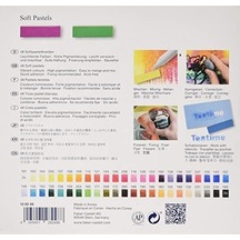 Studio Toz Pastel Boya, 48 Renk, Yumuşak Doku, Yoğun Pigment, Sanatsal Kullanım İçin Uygun