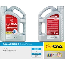 Gva Antifriz 3 Lt -37 C Kırmızı Long Life Koli 6 Ad Organık IS00-GVA 9930123