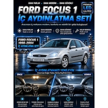 Ford Focus 1 Sedan İç Aydınlatma Led Ampul Seti 6000k Beyaz Canbus Uyumlu