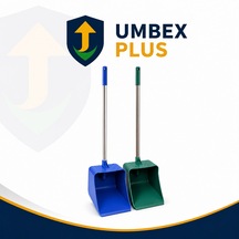 Umbex Plus- Endüstriyel Çöpçü Faraş,metal Saplı Endüstriyel Çöpçü Faraşı 1 Adet