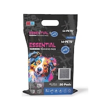 M-pets Essential Carbonlu Yapışkanlı Köpek Çiş Eğitim Pedi 60x60cm 50li Paket