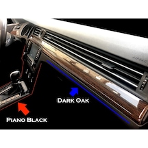 Volkswagen Passat B8-B8,5 Torpido Kaplama, Maun, Ahşap Carbon