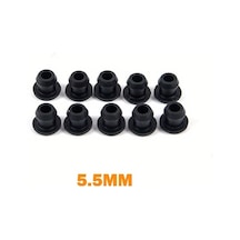 Xuweiwei 5.5mm 10 Adet Silikon Tıpa Su Boru Hortum Conta Kapak 2.5-14mm