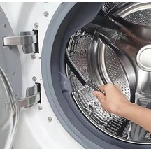 Çok Amaçlı Multi İnce Temizlik Fırçası Derz Arası Banyo Mutfak Lavabo Detay Temizleme Fırçası 3 Açık Gri