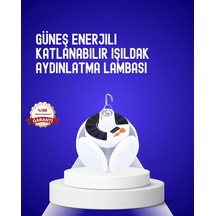 Mey İthalat Usb Ve Solar Şarjlı Katlanabilir 5 Taraflı Led Lamba