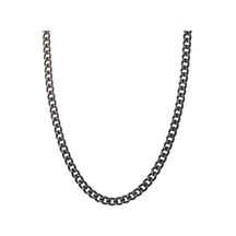 Siyah Sokak Punk Kolye Bant Kolye Parti Kulübü Serin Öğrenci Çocuk Kolye Güney Kore Basit Kolye Erkek Sert Adam Tek Renkli Kolye Kalınlaşmış B Siyah - Standart Siyah