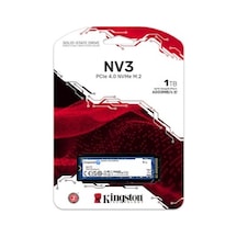 Kingston 1tb Nv3 Nvme Gen4 Okuma 6000mb-yazma 4000mb M.2 Ssd