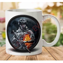 1-1699 Battlefield Hardline İki Tarafı Baskılı Kupa Bardak.jpg Çok Renkli