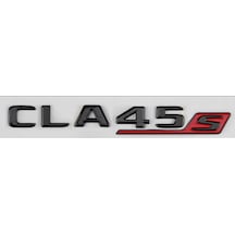 Benz Cla 45s Piano Black Bagaj Yazısı 3m 3d Abs