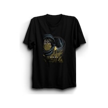 Unisex Siyah Baskılı Tshirt SIYAH