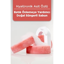 Hyalüronik Asit Özlü Batık Ve Çilek Bacak Onarımına Yardımcı Doğal Süngerli Sabun Hanımeli