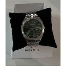 Swiss Plus Man Watch Basic Seri Model-5 St2302agp Green-silver Kol Saati Diğer