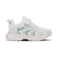 Slazenger KANNER I Çocuk Cırt Cırtlı Beyaz / Yeşil Günlük Spor Ayakkabısı