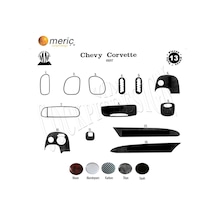 Meriç® Chevrolet Corvette Ön Torpido Kaplama 13 Parça 1997-2005 (530156044)