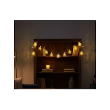 Dekoratif Ramazan Led Işık Pilli Cami Tasarımlı Zincir Aydınlatma Yeni Nesil Diğer 14594115