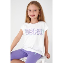 U.s. Polo Assn. Beyaz Kız Çocuk Takım