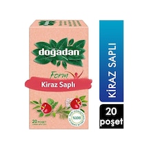 Doğadan Form 20'li Kiraz Saplı Bitki Çayı 6'li Paket