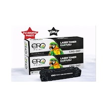 Canon Lbp-633cdw Uyumlu Toner - 1350 Sayfalık - Çipli Siyah Toner - 2'li  Paket