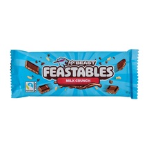 Mr Beast Feastables Milk Crunch Çikolata 60 G - 4 Adet Tarı
