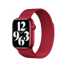 Watch 40mm Clo Band-01 Metal Kordon-kırmızı