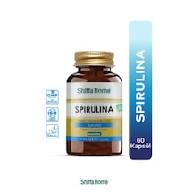Shiffa Home Spirulina 60 Kapsül Takviye Edici Gıda
