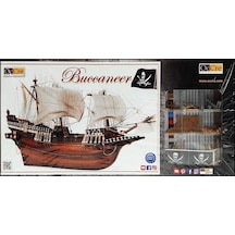 Occre 12002 1/100 Ölçek, Buccaneer, 57 Cm. Yelkenli Korsan Gemisi, Ahşap Model Kiti