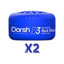 Dorsh Saç Şekillendirici Wax Rock Wax D3 150 Ml 2 Adet