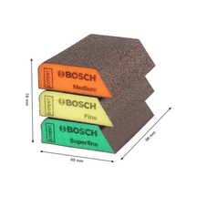 Zımpara Taban 98 X 120 X 13 Mm, İnce Kum Ve Güçlü