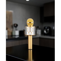 Karaoke Mikrofonu Bluetooth Usb Aux Girişli Yankı Efektli Xuuczzzkaraokemikrofon