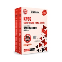 2026 Kpss Ortaöğretim Soru Bankası Modüler Set Genel Yetenek Genel Kültür Tamamı Çözümlü 5 Kitap