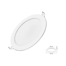 18w Sıva Altı Yuvarlak Slim Led Panel Sarı Işık 2 Adet