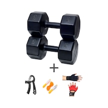 Ps Spor 9 Kg Dambıl Set 9kg 2 Adet Dambıl +body Eldiven Sayaçlı Ayarlanabilir El Yayı Ve Atlama İpi