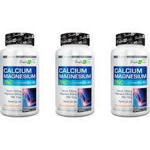 Calcium Magnesium Zinc Plus Vitamin D3 K2 100 Tablet 3 Adet
