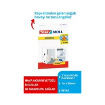 Mollgenel Amaçlı Kapı-zemin Arası Köpük, Beyaz, 1m X 38mm Diğer