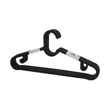10pcs Plastik - Antrasit Gri Elbise Askısı 5468 Çok Renkli